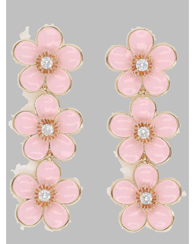 [Self-portrait] Earring FW26 PF26-640E-P_PINK
