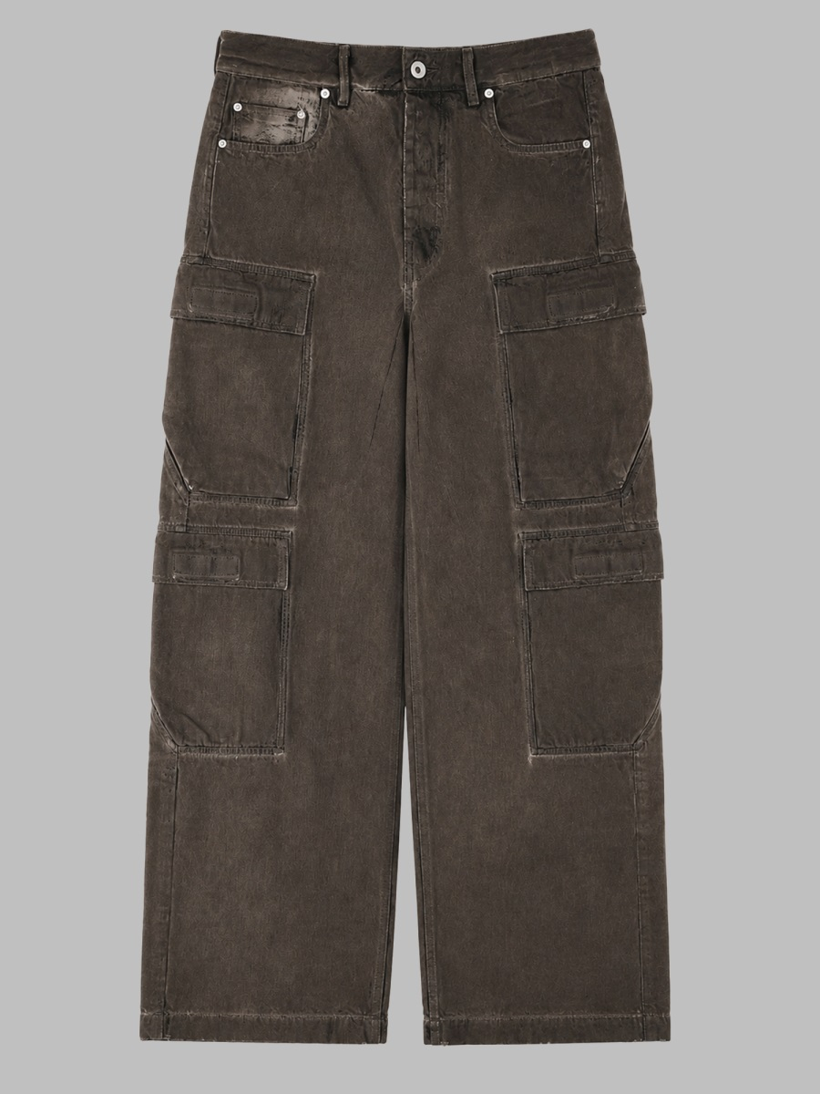 [RICK OWENS DRKSHDW] Jeans FW26 DU02F6361_DRK34