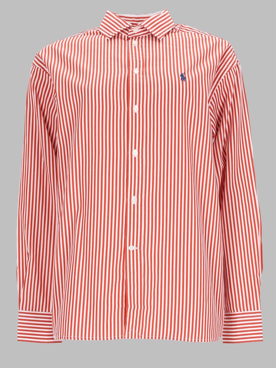 [Polo Ralph Lauren] Shirts Long Sleeve FW26 211910743_51219936ORANGELEAF-WHITE