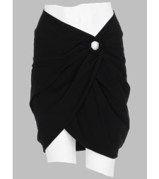 [Isabel Marant] Mini skirt FW26 JU0509FA_D3J03I01BK