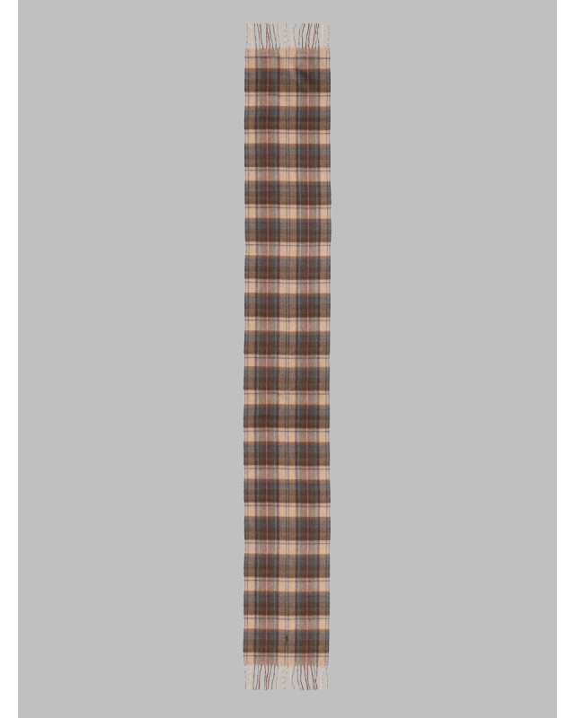[Polo Ralph Lauren] Scarf FW26 449959351_008CAMEL/MULTI