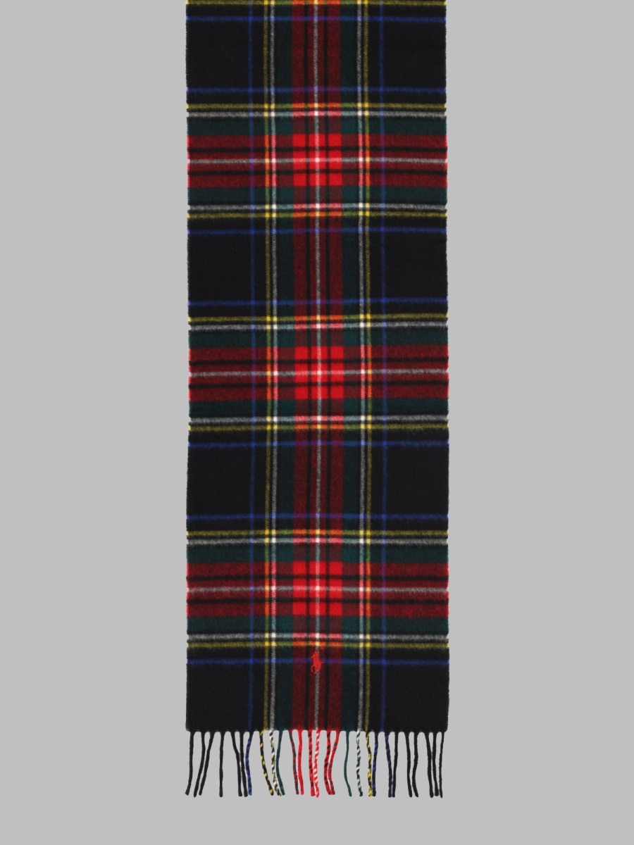 [Polo Ralph Lauren] Scarf FW26 449959360_004BLACKSTEWART
