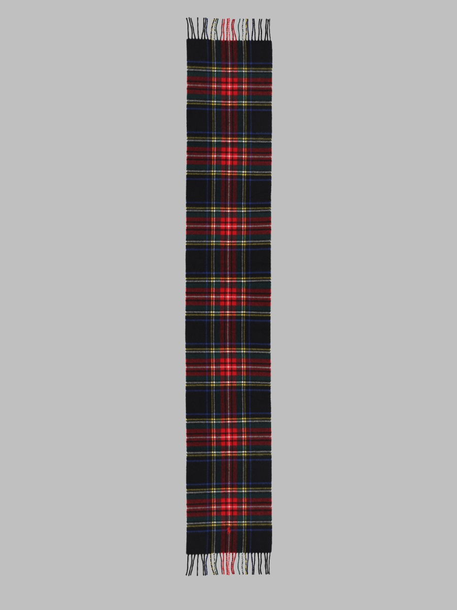 [Polo Ralph Lauren] Scarf FW26 449959360_004BLACKSTEWART