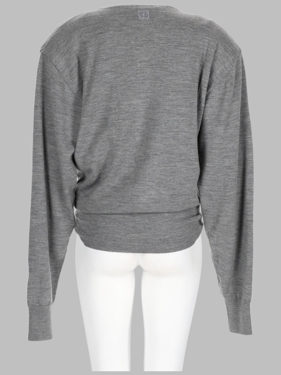 [MAGDA BUTRYM] T-shirts Long Sleeve FW26 351426_GREY