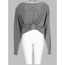 [MAGDA BUTRYM] T-shirts Long Sleeve FW26 351426_GREY