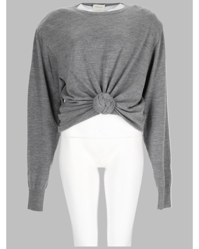 [MAGDA BUTRYM] T-shirts Long Sleeve FW26 351426_GREY