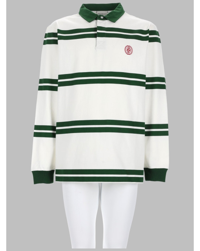 [DROLE DE MONSIEUR] T-shirts Long Sleeve FW26 PL164_CO161WATERGREEN