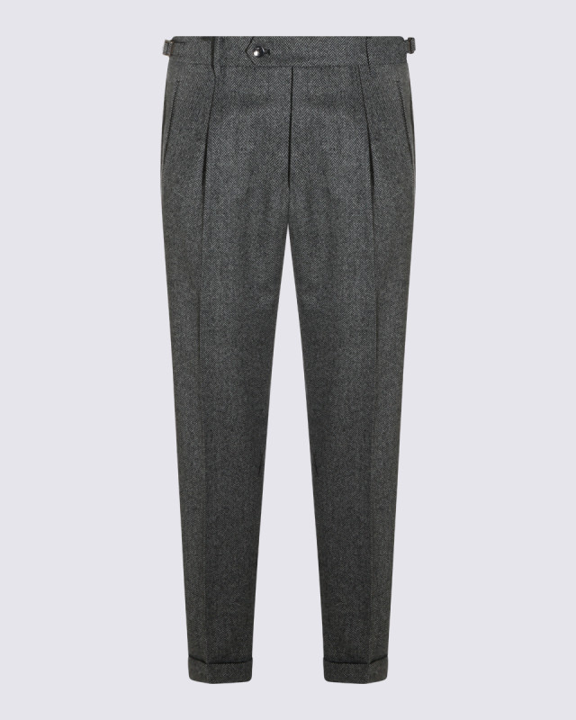 [Berwich] Trousers FW26 RETROLONGAM1513BLACKWHITE