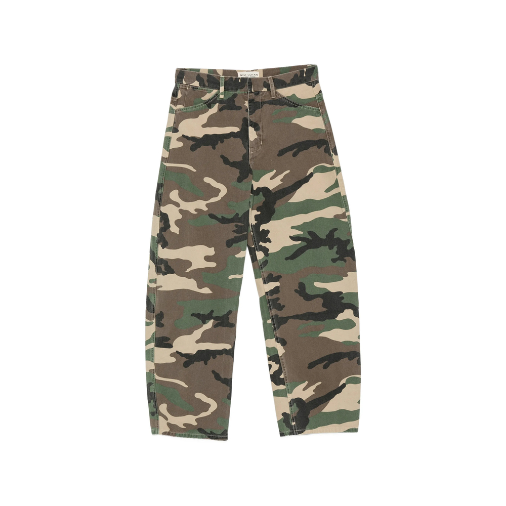 [Nili Lotan] Pants FW26 12905-W1943 TRIBECA KHAKI