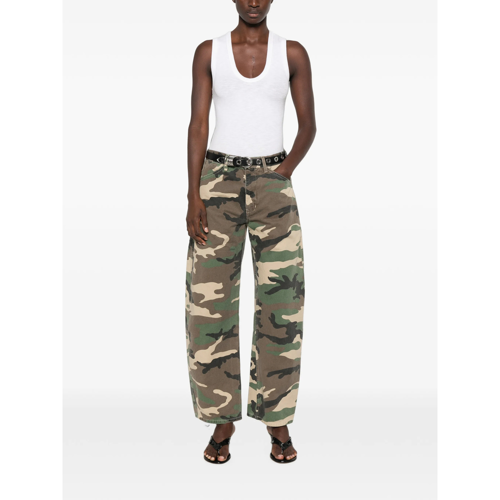[Nili Lotan] Pants FW26 12905-W1943 TRIBECA KHAKI