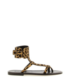 [K.Jacques Saint Tropez] Sandals SS26 CARAVELLEMOKAHORSYLEOPARD