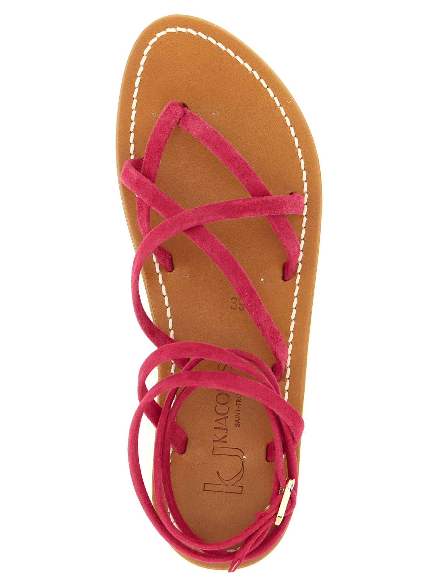 [K.Jacques Saint Tropez] Sandals SS26 ZENOBIEBGVELFRAMBOISE