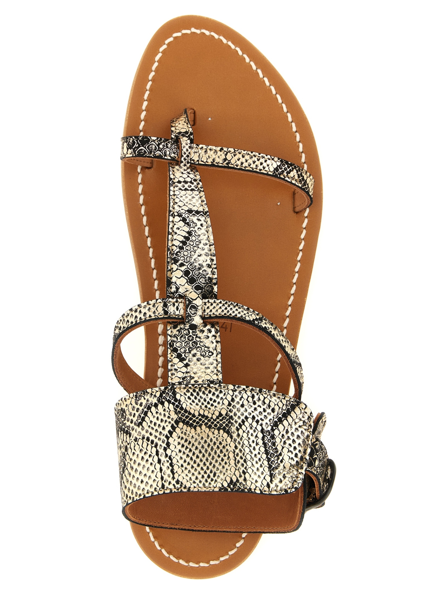 [K.Jacques Saint Tropez] Sandals SS26 CARAVELLECDCHEBIINOIR