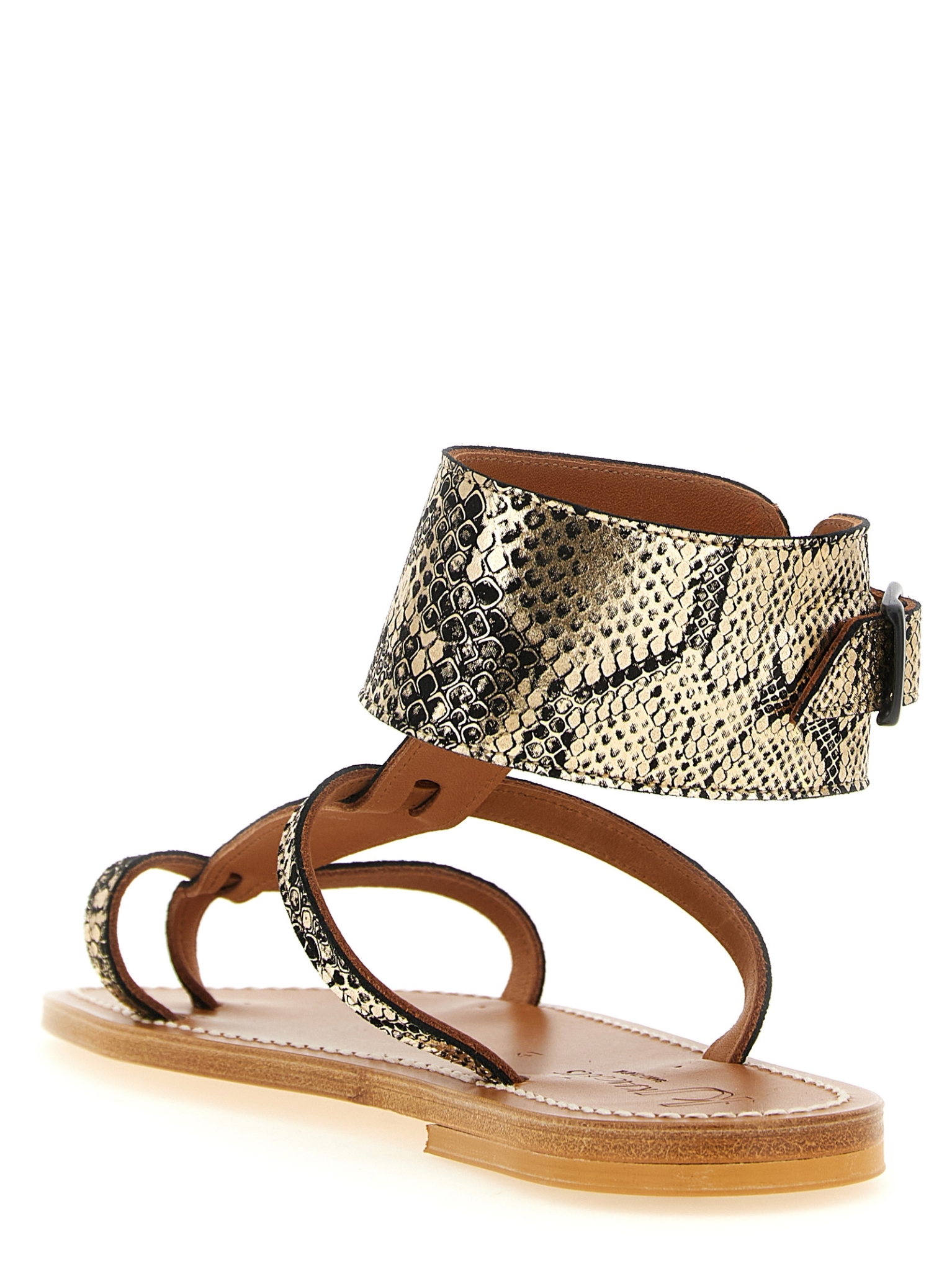 [K.Jacques Saint Tropez] Sandals SS26 CARAVELLECDCHEBIINOIR