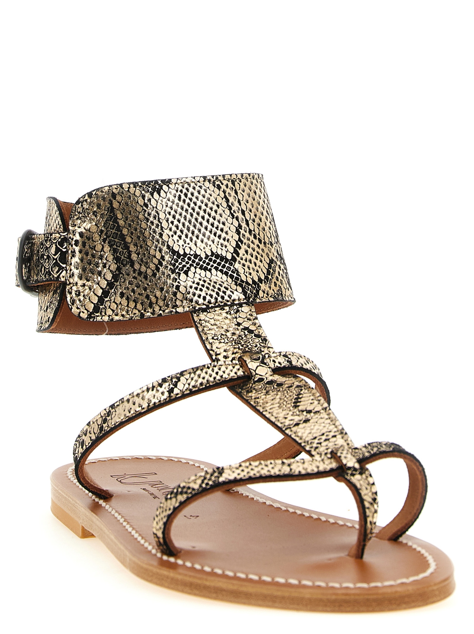 [K.Jacques Saint Tropez] Sandals SS26 CARAVELLECDCHEBIINOIR