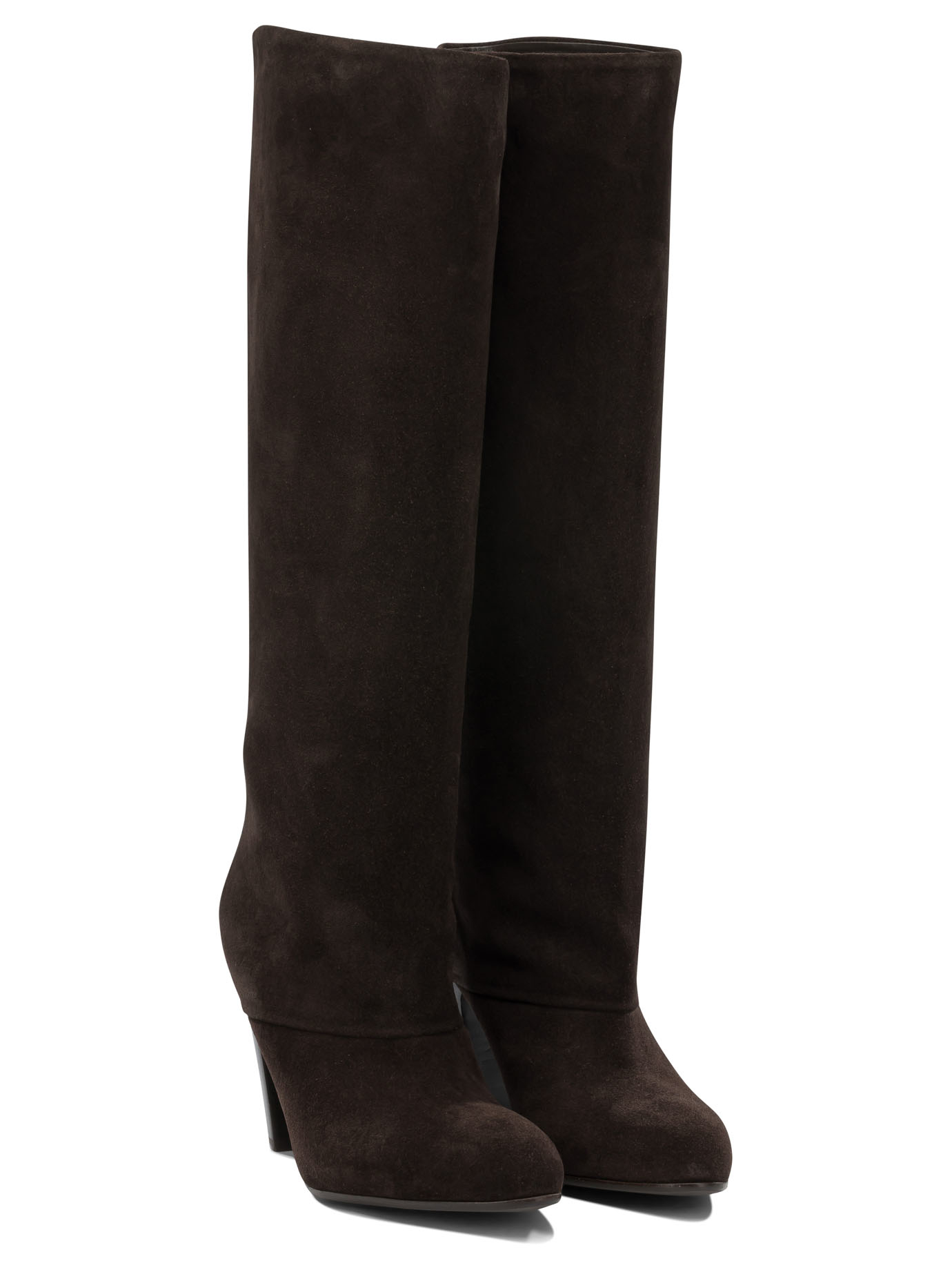 [Sergio Levantesi] Long Boots FW26 ONESTA67SOFT EBANO