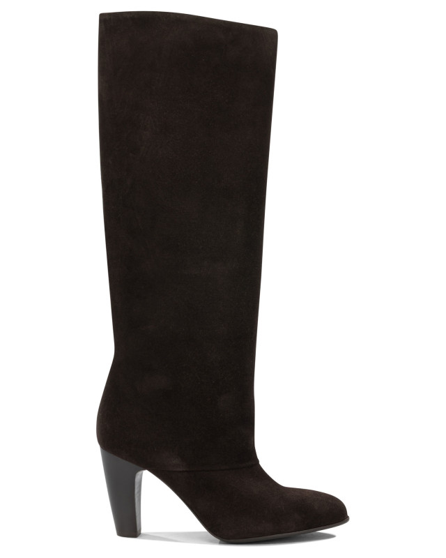 [Sergio Levantesi] Long Boots FW26 ONESTA67SOFT EBANO