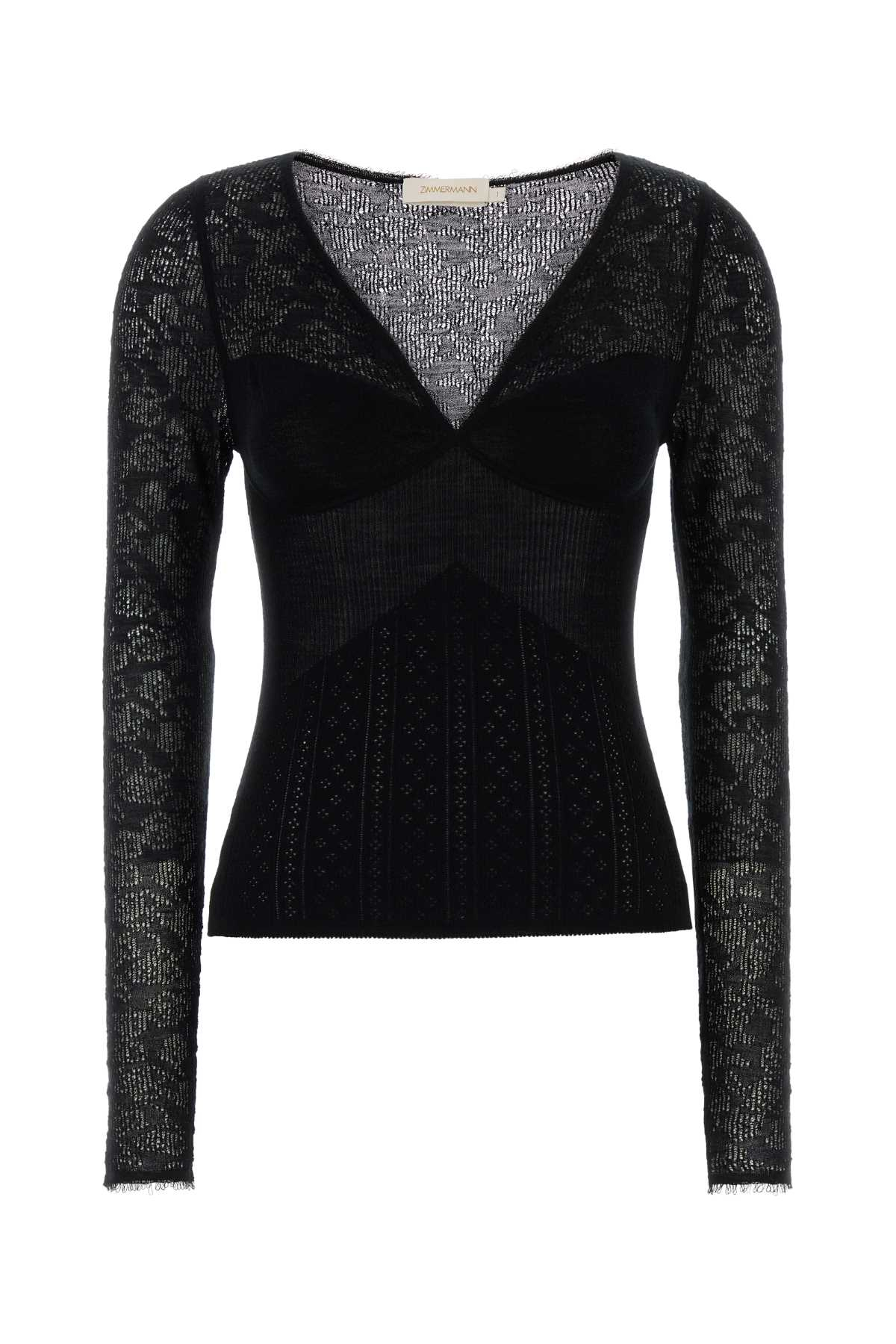 [Zimmermann] Knitwear FW26 9646TF26R BLK