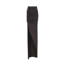 [Moncler X Rick Owens] Long skirt SS26 MU01F8H02 89AHD256