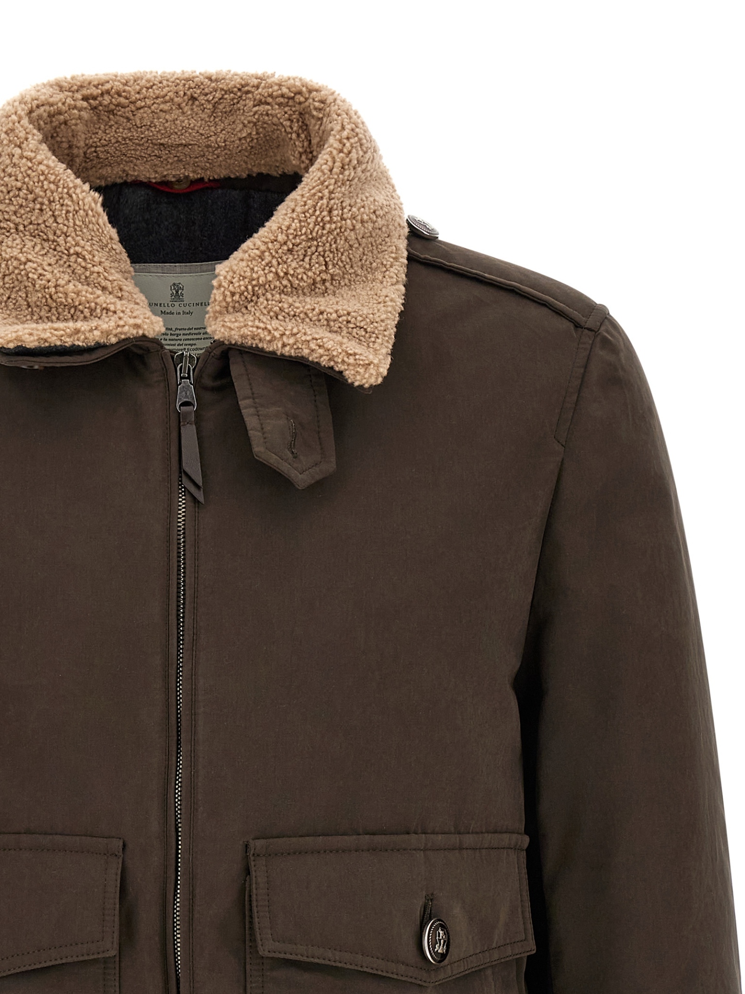 [Brunello Cucinelli] Casual Jacket FW26 MG5456003CLY62