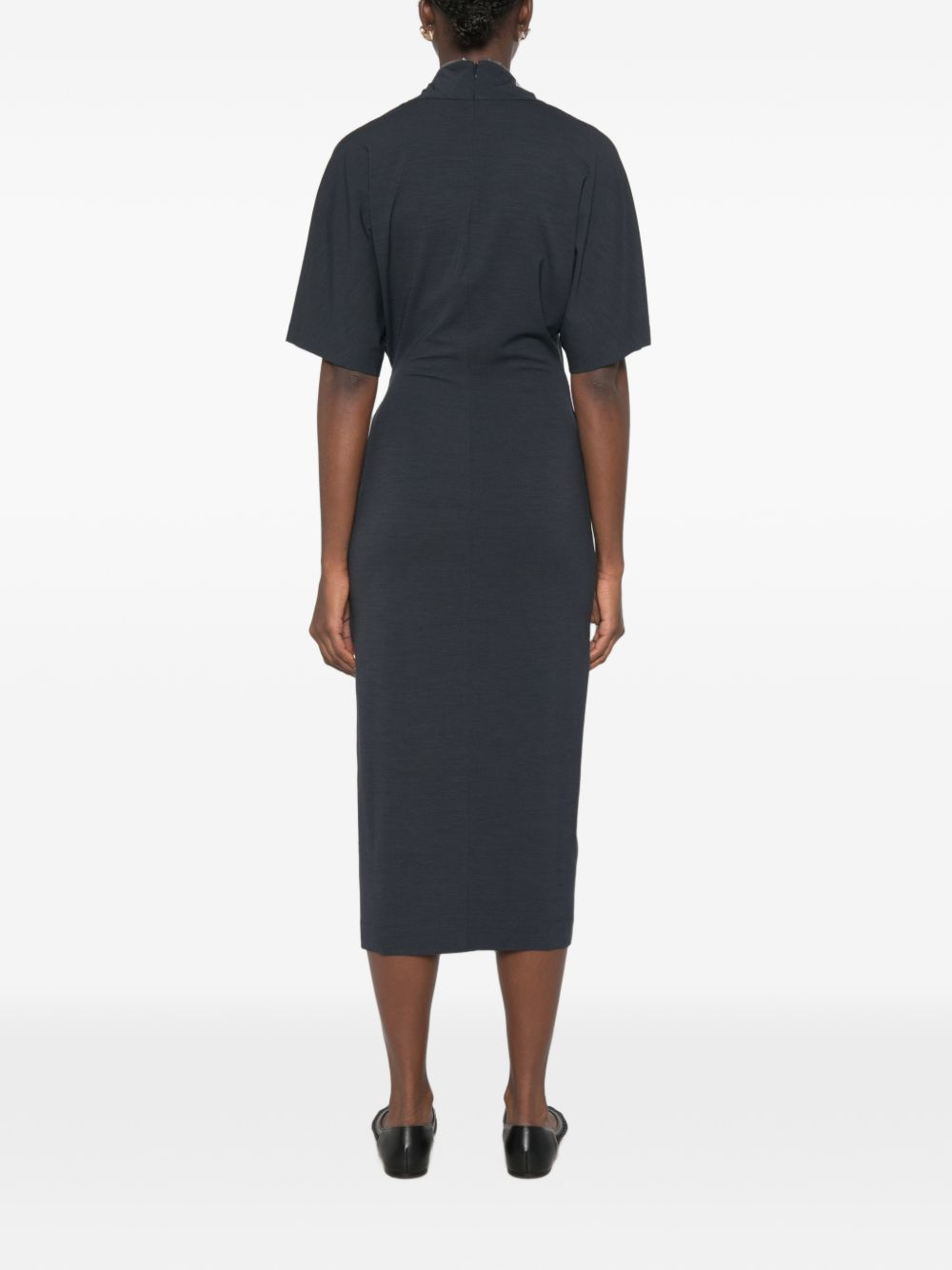 [Brunello Cucinelli] Short sleeve dress FW26 MG929AB1X1C7186