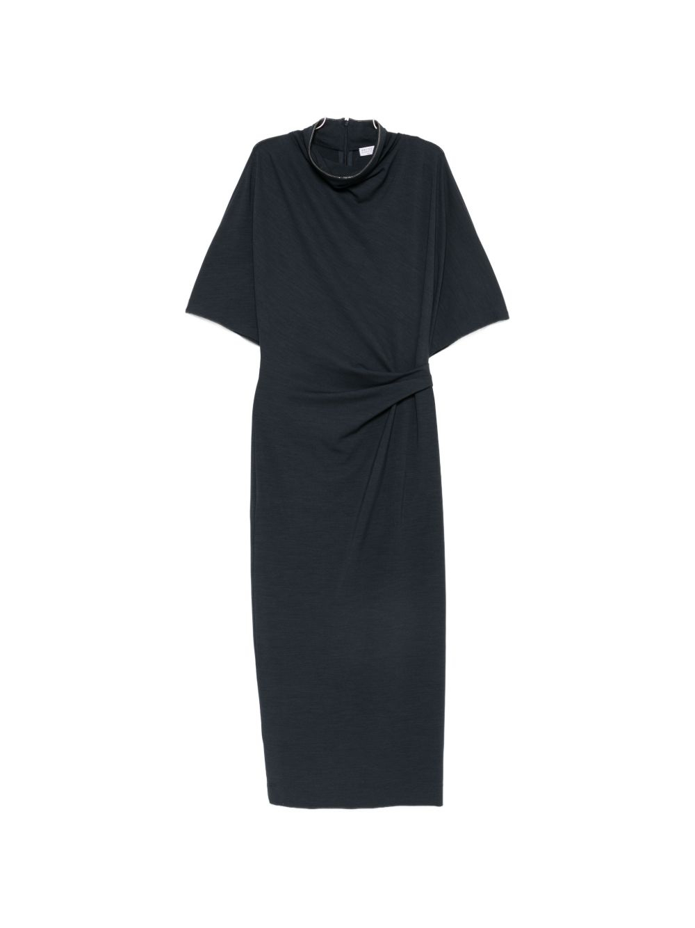 [Brunello Cucinelli] Short sleeve dress FW26 MG929AB1X1C7186