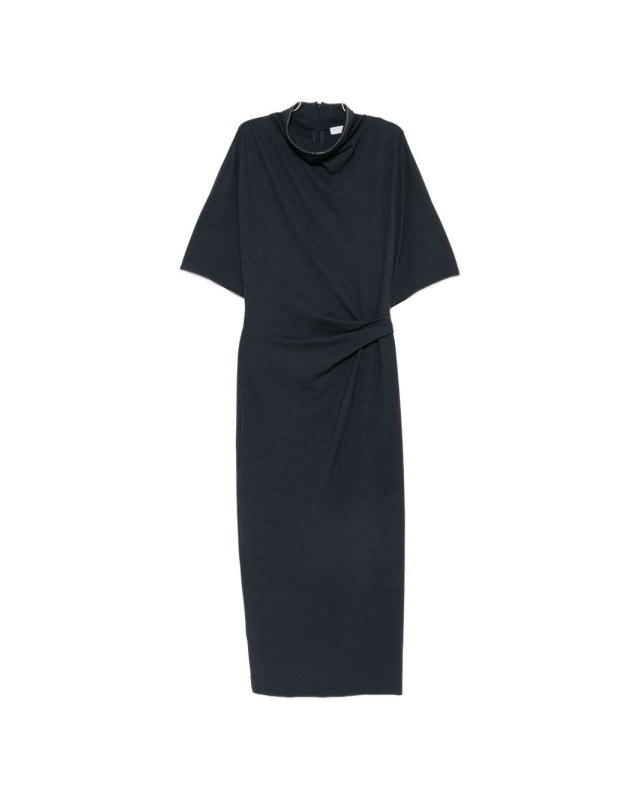 [Brunello Cucinelli] Short sleeve dress FW26 MG929AB1X1C7186