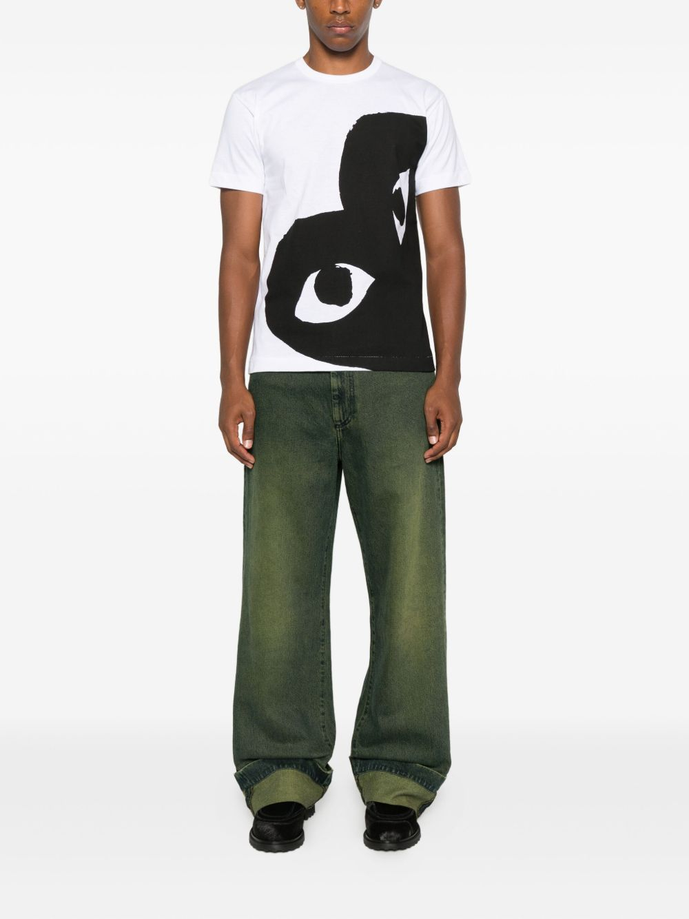 [Comme des Garcons] T-shirts Short Sleeve FW26 AXT347D1