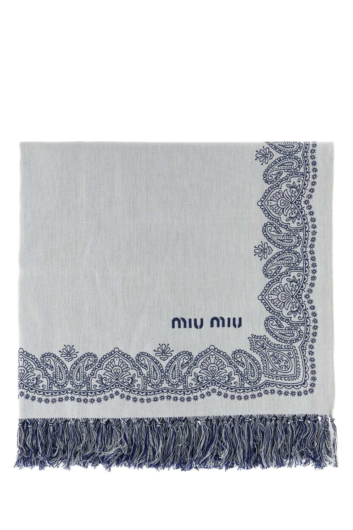 [Miu Miu] Scarf SS26 5XD0712IEM F0UB0