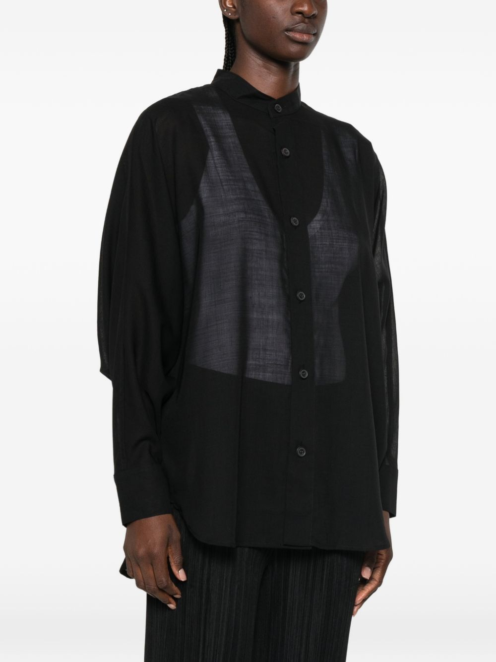 [Issey Miyake] Shirts Long Sleeve FW26 IM68FJ02815