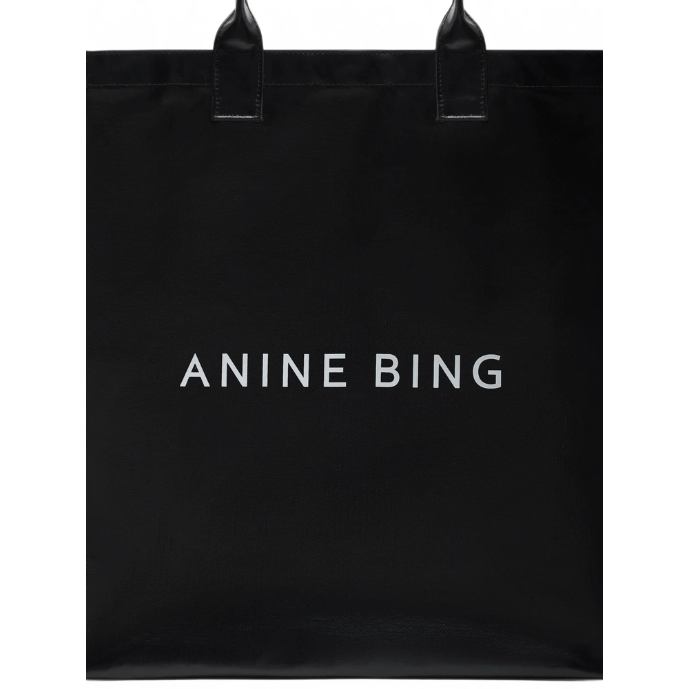 [Anine Bing] Tote bag FW26 A-13-12766  BLK1