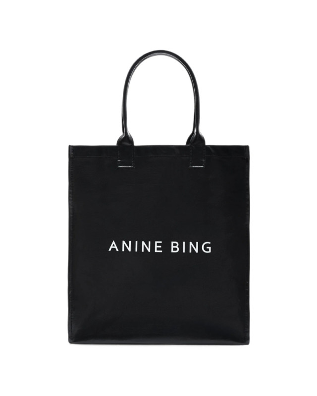 [Anine Bing] Tote bag FW26 A-13-12766  BLK1