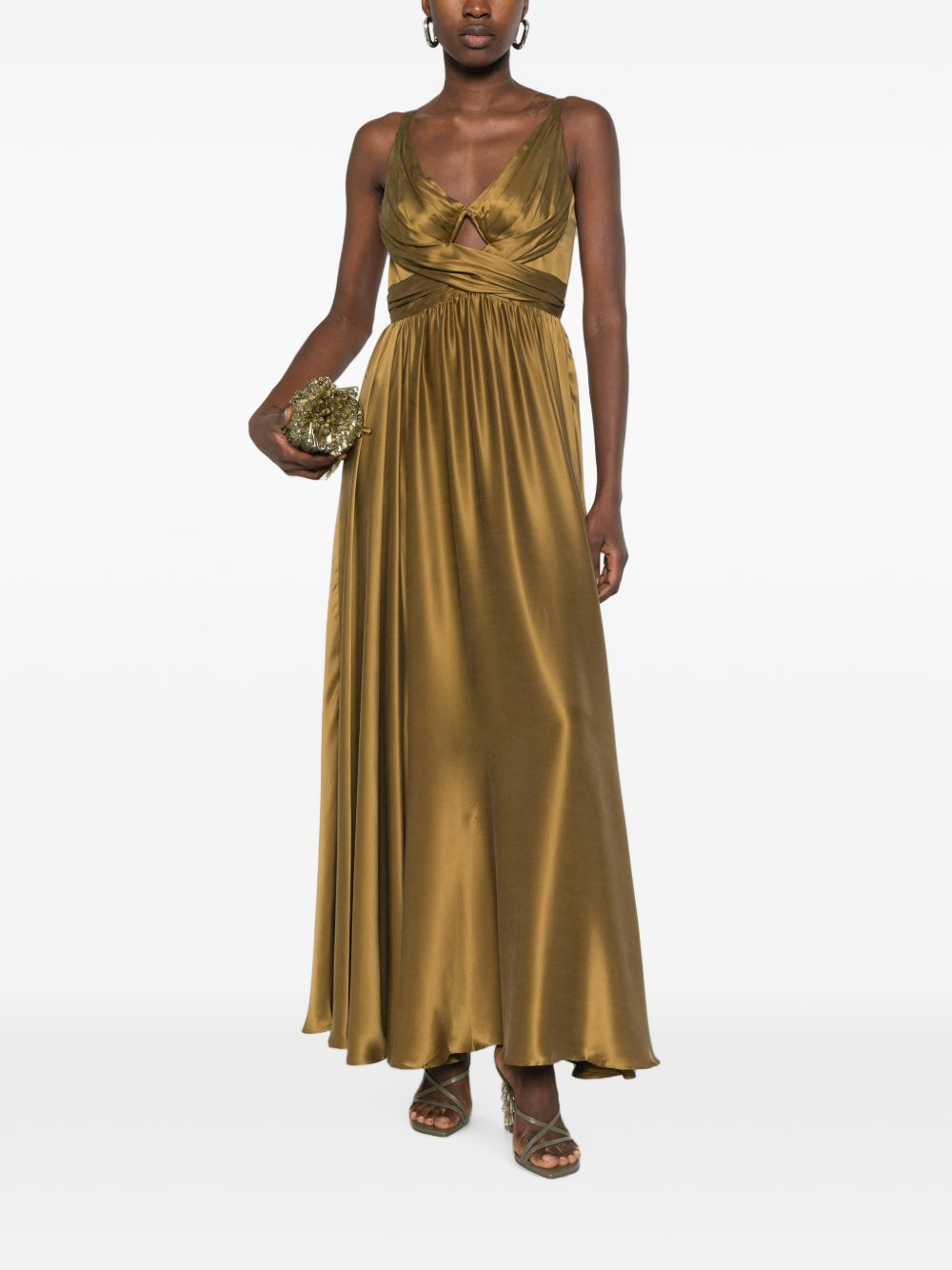 [Zimmermann] Sleeveless dress FW26 5396DF26ROLV