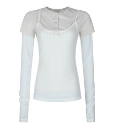 [Acne Studios] T-shirts Long Sleeve FW26 AL05566D8