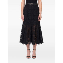 [Self - portrait] Long skirt FW26 AW26-049MSK-BBLACK
