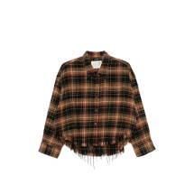 [R13] Shirts Long Sleeve FW26 R13WR150 R858B BROBK