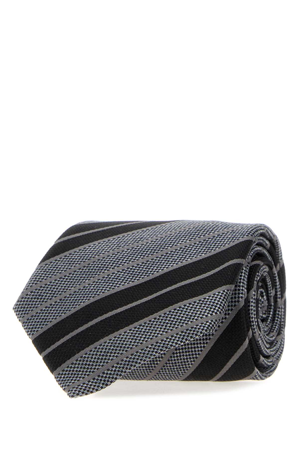 [Saint Laurent] Tie FW26 8249453Y002 1063