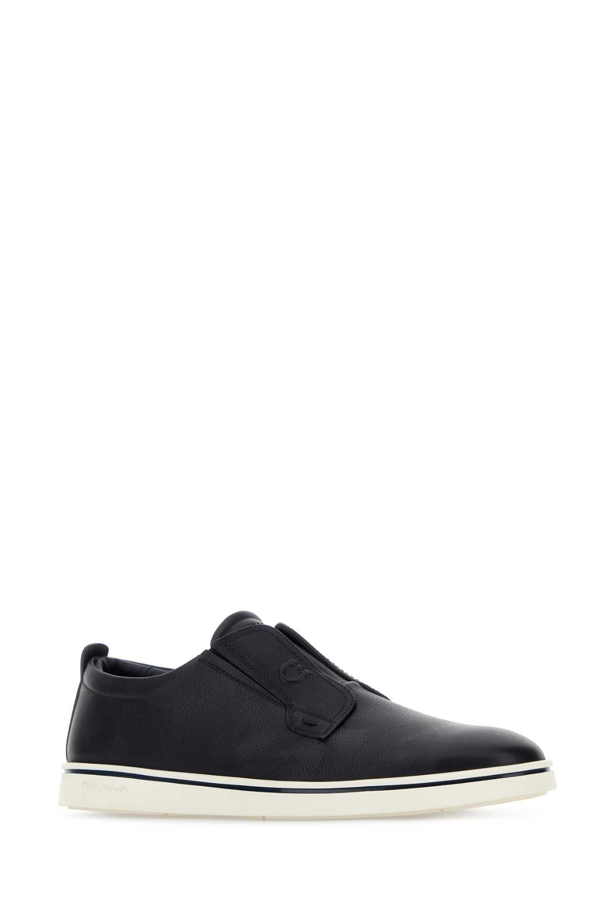 [Salvatore Ferragamo] Loafer FW26 02A000796935M NAVYBLUE