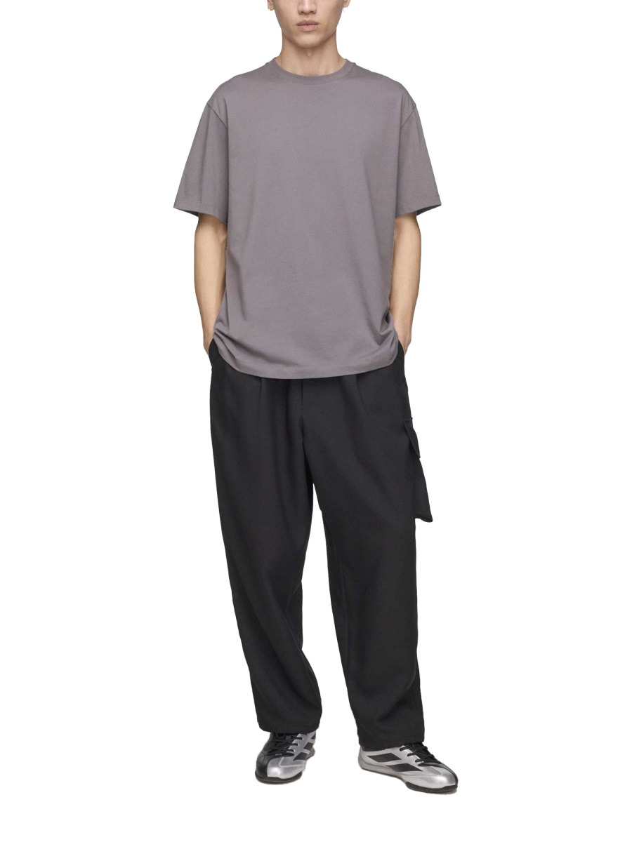 [Y3 X Amg] T-shirts Short Sleeve SS26 KS4838_GRANIT