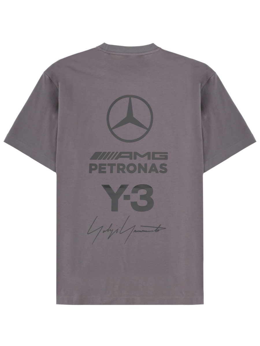 [Y3 X Amg] T-shirts Short Sleeve SS26 KS4838_GRANIT
