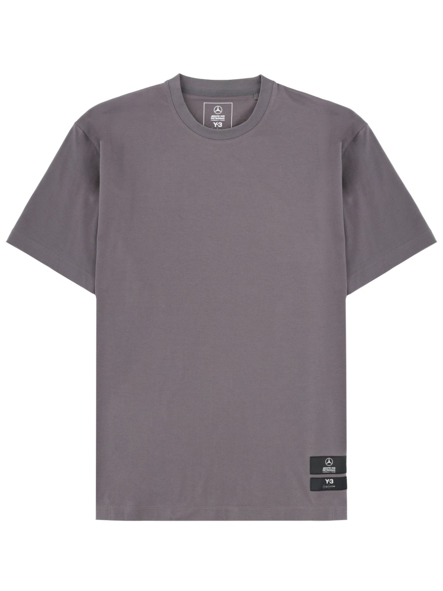[Y3 X Amg] T-shirts Short Sleeve SS26 KS4838_GRANIT
