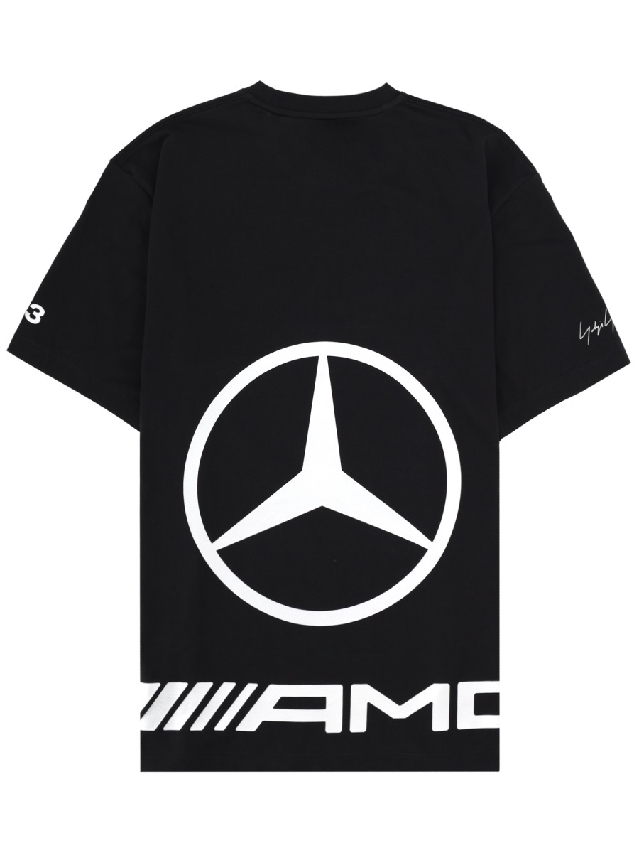 [Y3 X Amg] T-shirts Short Sleeve SS26 KR2374_BLACK