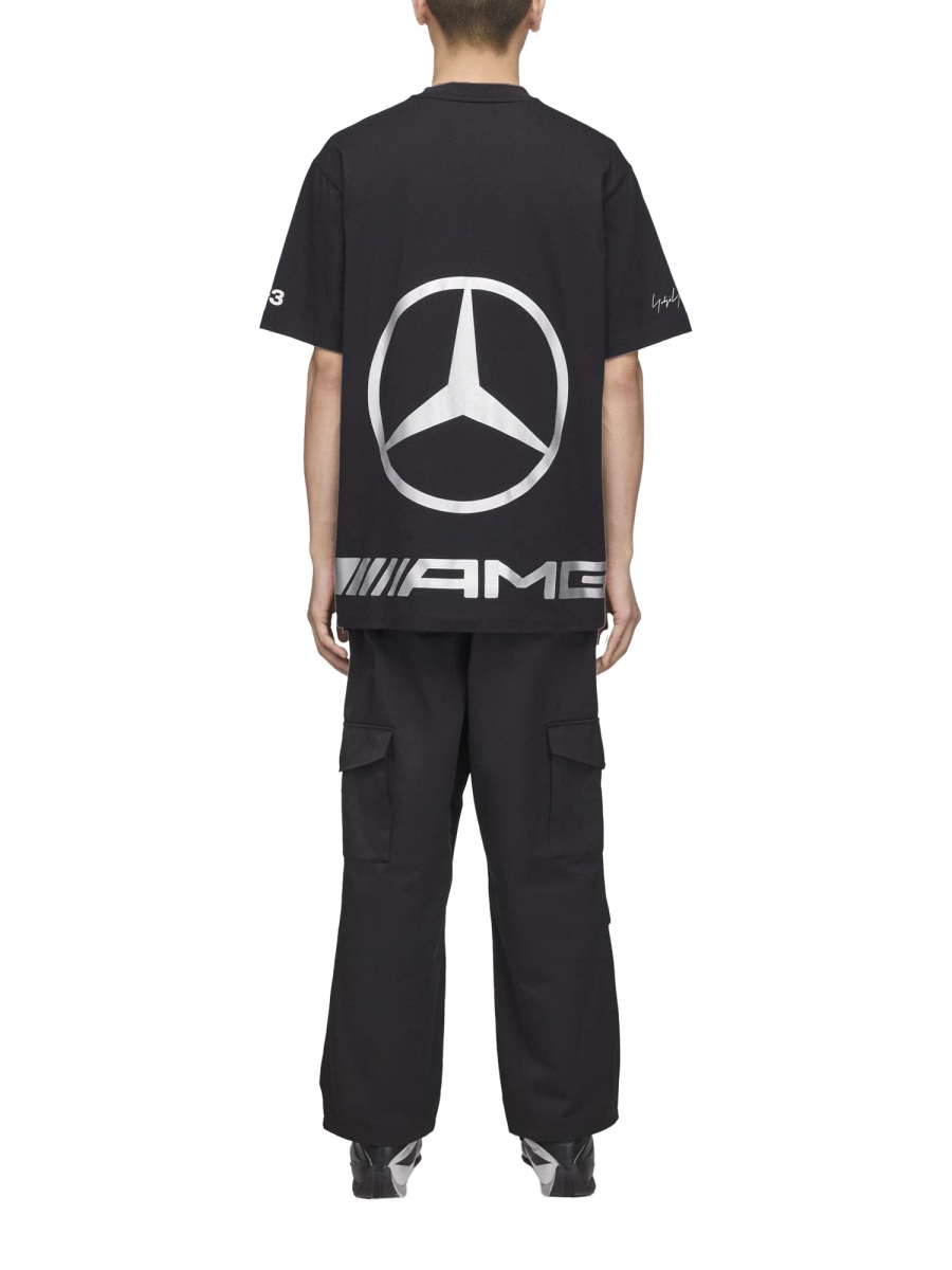 [Y3 X Amg] T-shirts Short Sleeve SS26 KR2374_BLACK