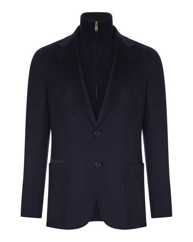[ZEGNA] Blazer FW26 UIC46A4DNRB09 NAVY BLUE
