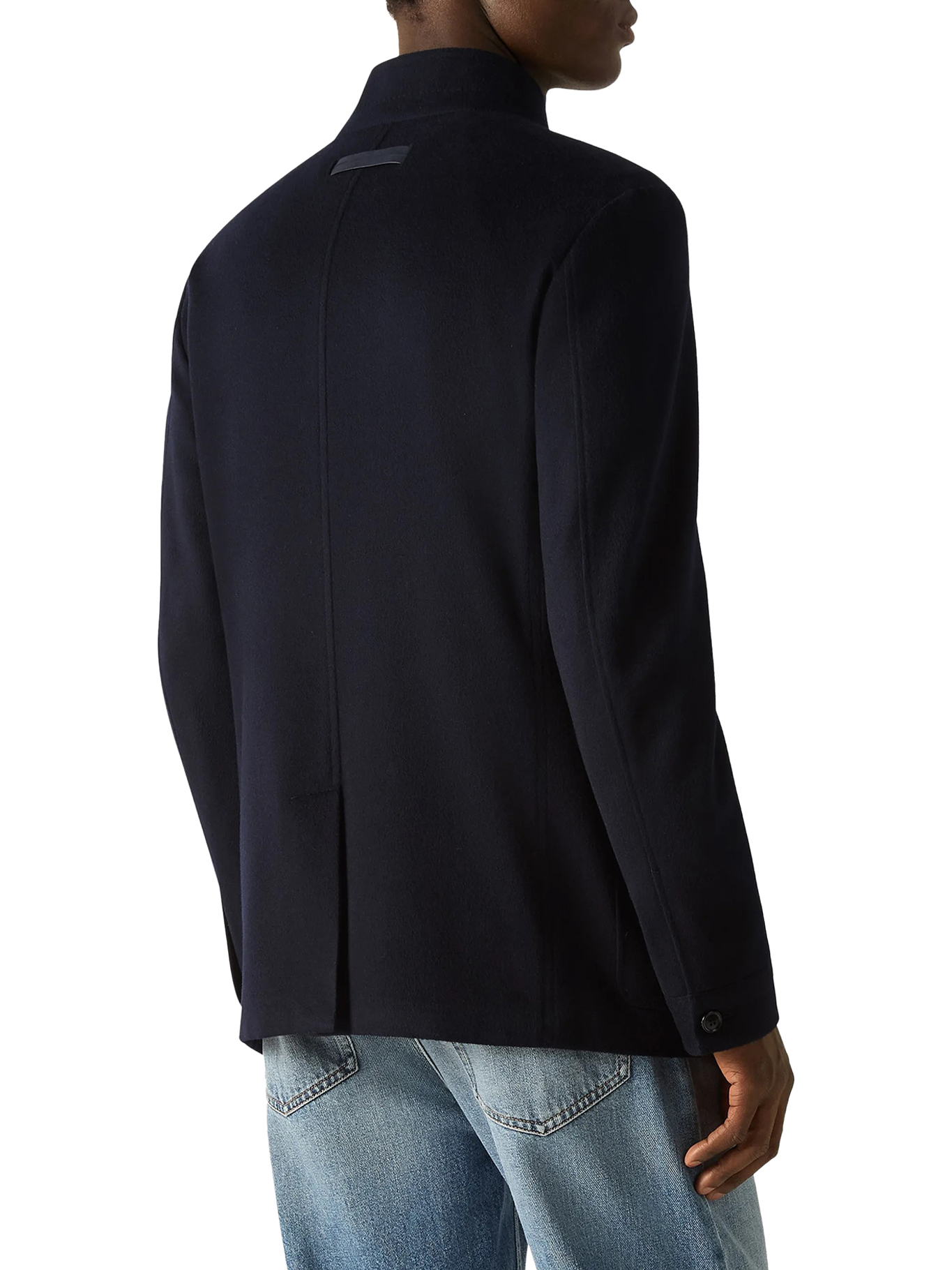 [ZEGNA] Casual Jacket FW26 S69081A41VHKQ07R NAVY BLUE