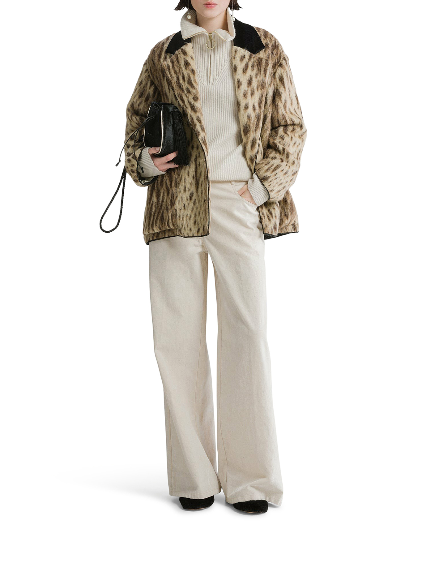 [Forte Forte] Fur Jacket FW26 15303F50M0016 GOLD