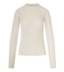 [Forte Forte] T-shirts Long Sleeve FW26 15390F50M0007 PLATINO