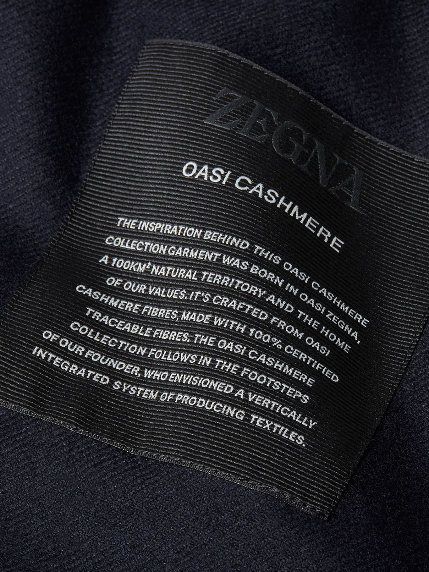 [ZEGNA] Cardigan FW26 UIK58A4ICT157B09 NAVY BLUE