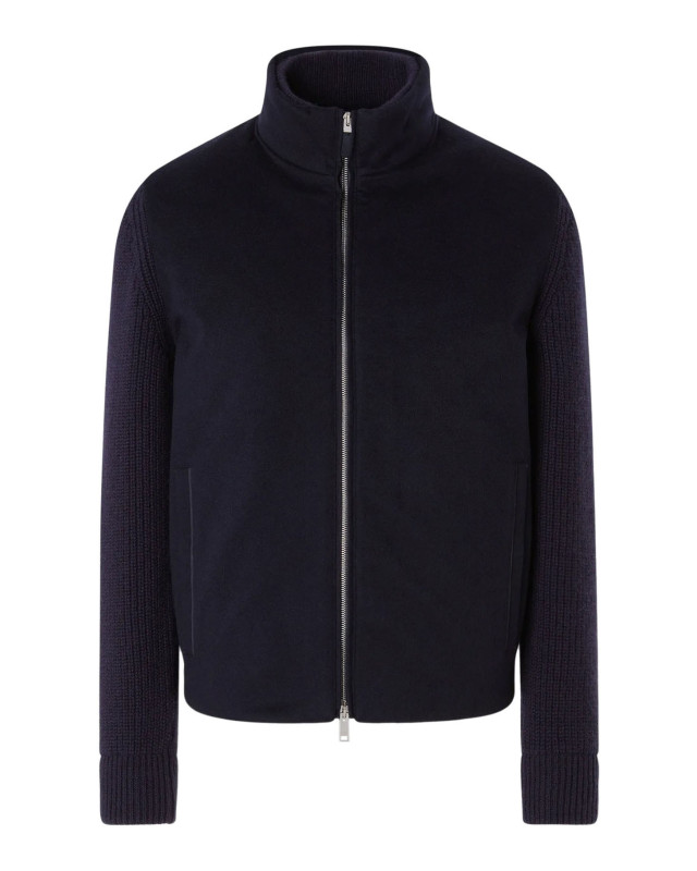 [ZEGNA] Cardigan FW26 UIK58A4ICT157B09 NAVY BLUE