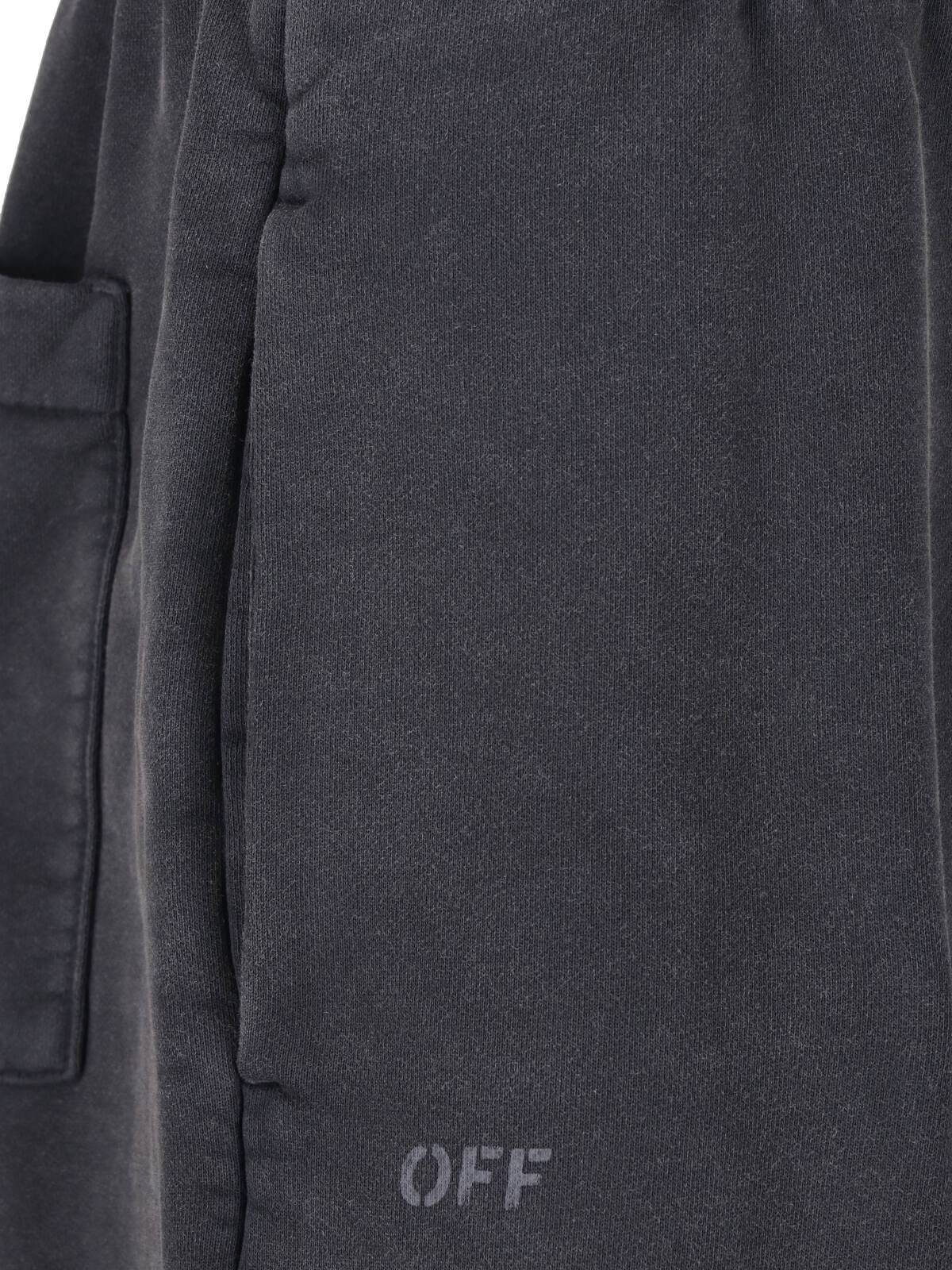 [Off-White] Trousers FW26 44MCH05AF26F002001VINTAGE BLACK